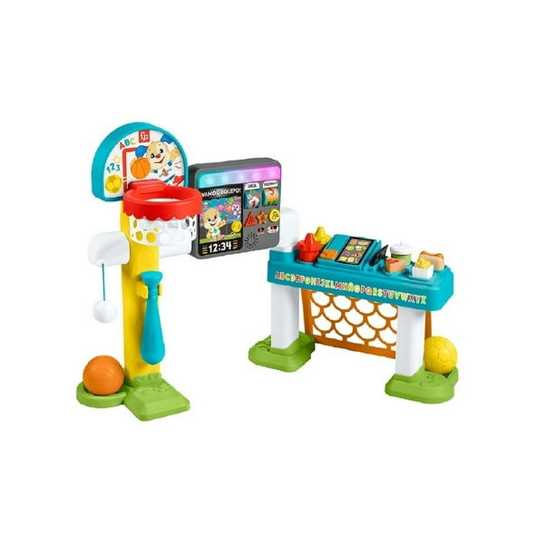 Juguete para Bebés Fisher Price Ríe y Aprende Centro de Deportes Aprende  Conmigo