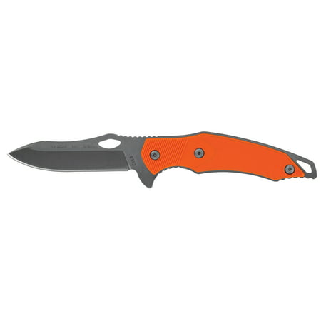 Buck Knives 0857ORSWM El Moro, Orange Injection Molded Nylon Handle, Box--WALMART (Best Buck Folding Knife)