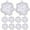B, variant on HUISZJ 10 Pcs White Angel Mini Christmas Tree Decoration Angel Wing Decor Supplies (Wing)