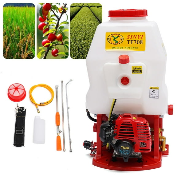 Petrol Garden Weed Sprayer Multifunction Backpack Fertilizing Watering Farm 20L