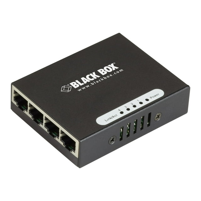 Black Box USB-Powered - Interrupteur - Non Géré - 4 x 10/100/1000 - de Bureau