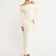 thumbnail image 1 of Vestidos largos de dama Vestido maxi sólido con dobladillo dividido Elegante traje de calle de manga larga FLhrweasw Nuevo, 1 of 7
