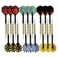 thumbnail image 1 of Personalized Copper Plated Dart Set with 14 Gram Weights, 18-Piece Professional Steel Tip Flying Darts Kit, Precision Engineered for Accuracy & Control, 1 of 8