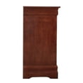 thumbnail image 6 of Glory Furniture Louis Phillipe TV Stand in Cherry, 6 of 8