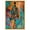 Gold Frame, variant on Bold Patchwork Style Canvas Glam Art by Art Remedy, Gallery Wrapped, 20 x 30