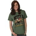 thumbnail image 4 of Vintage Cartoon Betty's Motorcycles Women's Graphic T Shirt Tees Brisco Brands S, 4 of 5