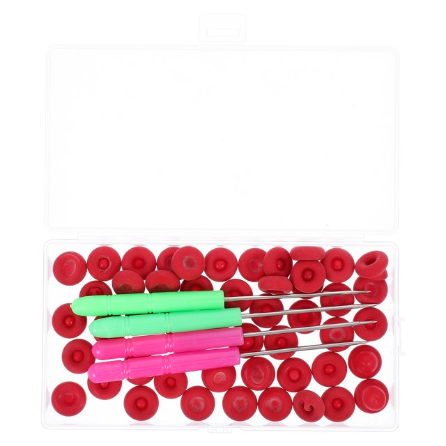Weiweiguan 54 Pcs Couvercles de Scellage de Colle en Verre Couvercles de Scellage de Bouche de Colle