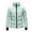 Mint Green, variant on ZHUGeLI Lightweight Down Coat for Women Winter Warm Hooded Puffer Jackets Plus Size Zip Up Long Sleeve Thermal Outerwear