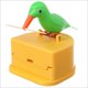 thumbnail image 1 of Dispensador de palillos para pájaros, caja automática para palillos de dientes, soporte para palillos de dientes (amarillo), 1 of 3
