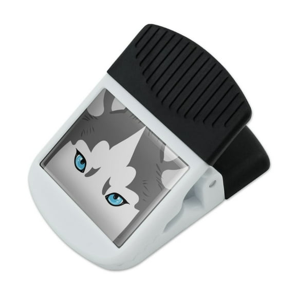 Husky Look Into My Eyes Face Pet Dog Refrigerator Fridge Magnet Magnetic Hanging Hook Note Snack Clip