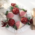 thumbnail image 1 of Juego de 6 piezas de adornos para árboles de Navidad Adornos de bolas de Navidad irrompibles para decoración navideña JAMW Sencillez, 1 of 5