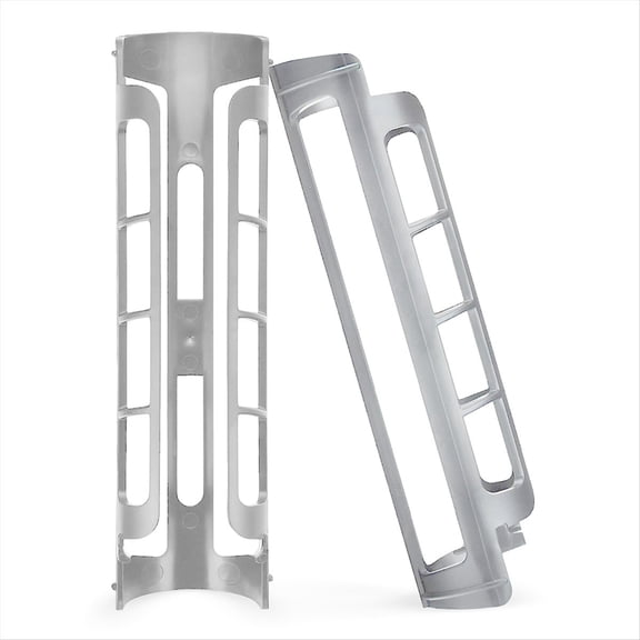 2pcs Coffee Pod Holder Side Mount for K Cup Pods Dispenser for Single- Coffee Makers Gray