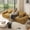 Yellow, variant on 102" Modular Cloud Couch Sectional Sofa for Living Room, Modern Boneless Couch, Deep Seat Sofas Couches, Comfy No Assembly Required,Mustard Yellow