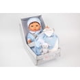 thumbnail image 1 of Muñeca bebé con canastilla Tiny Treasures (pelo castaño) (Kk5354), 1 of 5