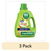 (3 pack) Great Value Original Clean, 64 loads, Ultimate Fresh HE Liquid Laundry Detergent, 100 Fl oz
