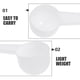 thumbnail image 3 of WORGEOUS 50 Uds cucharas medidoras cucharas pequeñas de azúcar cucharas de leche en polvo cucharas de proteína de café 10g, 3 of 7