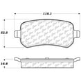thumbnail image 2 of Centric Parts 106.10210 Rear Brake Pad, 2 of 4
