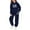 Dark Blue, variant on Christmas Sweatsuit Set for Girls 2 Piece Graphic Casual Long Sleeve Holiday Sweatshirts Sweatpants Set 7-8 Years Girl Clothes