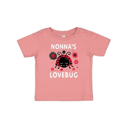 

Inktastic Valentine s Day Nonna s Lovebug Gift Baby Boy or Baby Girl T-Shirt