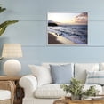 thumbnail image 2 of Stupell Industries Angled Sunset Beach Gray Framed Giclee Art design by BRUCE NAWROCKE, 16 x 20, 2 of 8