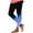 Blue, variant on QATAINLAV Leggings for Women Casual Stretchy High Waisted Tummy Control Yoga Pants Fashion Digital Print Athletic Tight Legging Pant Army Green M Holiday Sales