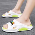 thumbnail image 4 of Men's Beach Slippers with Soft Low Arch Support Comfortable Thick Sole Anti Slip Easy To Clean, 4 of 5