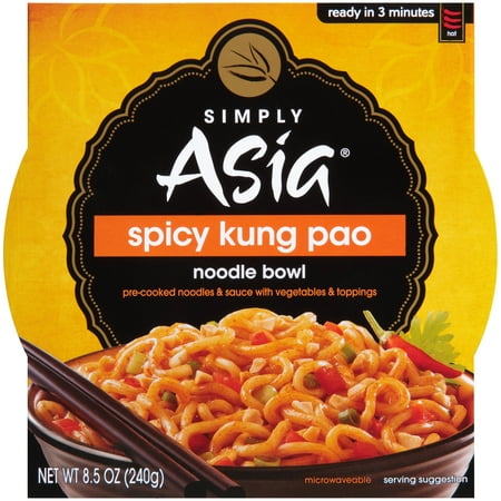 Simply Asia Spicy Kung Pao Noodle Bowl, 8.5 oz