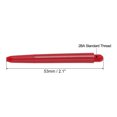 thumbnail image 2 of Uxcell 53mm 2BA Thread Plastic Dart Shafts Dart Stems, Red 50 Pack, 2 of 6