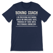 Funny Boxing Coach Shirt - I Do Precision Guesswork