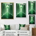 thumbnail image 4 of Designart "Surreal Architecture With Infinite Archways" Surrealism Floater Framed Wall Art Prints, 4 of 5