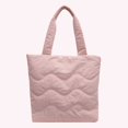 thumbnail image 3 of Bolso Puffer Tote Bag para Mujer Acolchado Color Sólido Bolsas Axilas, 3 of 9