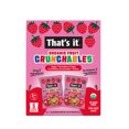 thumbnail image 1 of That's it. Organic Apple Strawberry Crunchables 6ct 10g, 1 of 6