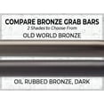 thumbnail image 5 of Bathroom Safety Grab Bar - Old World Bronze/ADA Shower Toilet Steps/304 Stainless Steel/Smooth/ 24", 5 of 7