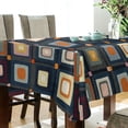 thumbnail image 5 of Yayeee Tablecloths 54" x 72" Rectangle Wrinkle Resistant Party Table Cover, Square Harmony, 5 of 8