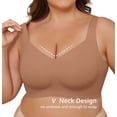 thumbnail image 2 of Daystry Smooth Wireless Bras for Women No Underwire Comfort Seamless Bras Full Coverage Everyday Bra New Upgrade, 2 of 8