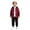 Light Red, variant on Enyan Toddler Baby Boy Clothes Long Sleeve Hoodie Plaid Flannel Shirt and Pants Set Fall Winter Outfits(Black,3 Years)