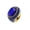 Dark Blue, variant on Mens Womens Stainless Steel Personality Vintage Timeless Multicolor Chunky Gemstone Rings Jewelry Green Synthetic Cat's Eye Stone Size 8