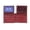 Red, variant on Men's Genuine Leather Slim Bifold Multi ID Credit Card Holder Men's Wallet