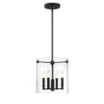thumbnail image 3 of Millennium Lighting 55302 Vissi 4 Light 12" Wide Taper Candle Pendant - Black, 3 of 3
