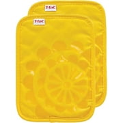 T-fal Textiles 97162 Pot Holder, 2 Pack, Lemon