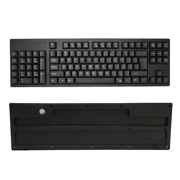 Left Numpad Keyboard, ABS Left Handed Keyboard Ergonomic Layout Micro USB 109 Keys for Business