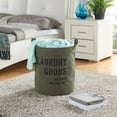 thumbnail image 6 of Danya B. Army Canvas Laundry Bucket, 6 of 6