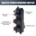 thumbnail image 3 of 84820-02240 Eléctrico Puerta Ventana Interruptor Frontal Izquierdo Lado Para Toyota, 3 of 10