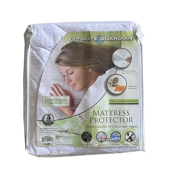 Premium Sofa Bed Mattress Cover Water and bed bug Proof 54" x 72" x 4