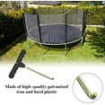 thumbnail image 3 of Trampoline Spring Traction Tools Metal T Hook, Tent Hand Tool, Exhaust Spring Hook, Trampoline Accessory, for Tent Trampoline Spring Traction Tool, 2, 3 of 5