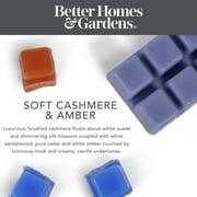 Soft Cashmere Amber Scented Wax Melts, Better Homes & Gardens, 2.5 oz (1-Pack)
