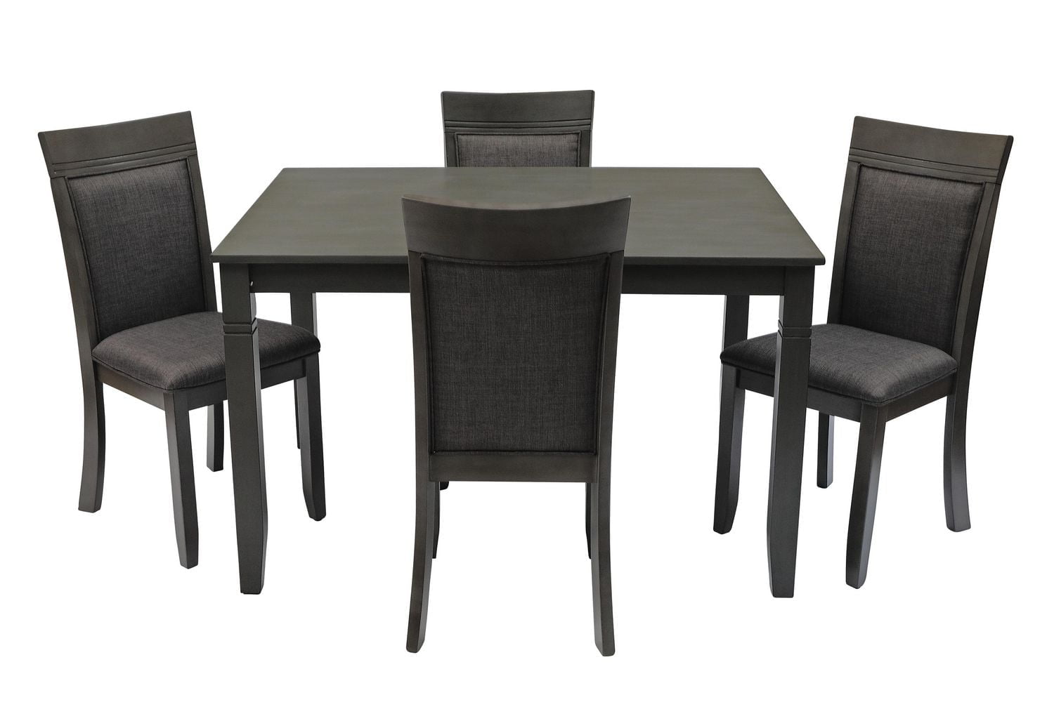 K-Living Solid Wood Nellie Dining Table in Grey