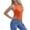 Orange, variant on Njoeus Tank Tops for Women Summer Sleeveless Undershirts Casual Slim Fitted Basic Tees Shirts Camis Blouse S-XXL