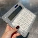 thumbnail image 2 of Rhinestone Crystal Calculator, Standard Desk Calculator LCD Display, Battery and Solar Powered Shiny Calculator, 2 of 5