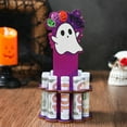thumbnail image 2 of HUASHENG Halloween Rack Children's Decorations Pumpkin Clip Double Printed Wooden Ornament, 2 of 8